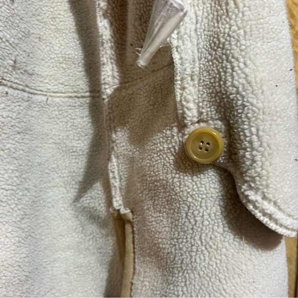 Vintage Luz Claiborne Suede Penny Lane Coat - Picture 4 of 6